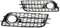 Auto Fronthauben Grill Für Audi A4 B8 S-Lines S4 Bumper 2008-2012,Front KüHler Stoßstange Kühlergrill,Motorhaube Kühlergrill Waben Verkleidung,Ersatz Auto Zubehör