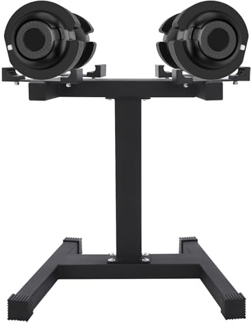 Kurzhantelständer, Hantelständer, Hantelablage bis 136 KG, Multifunktions Barbell Rack für Hause, Büro, Fitnessstudio