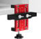 QWORK® Cabinet Door Installation Positioner, Aluminum Alloy, Adjustable Range 0-60 mm, Cabinet Door Mount Hardware Jig