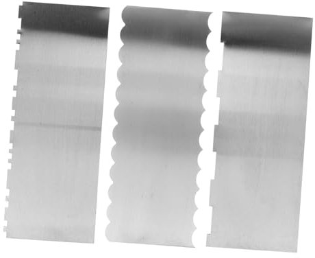 FELTECHELECTR 3pezzi Raschietti per Inossidabile Utensili Decorazione Spatole per Finitura per Design Professionali