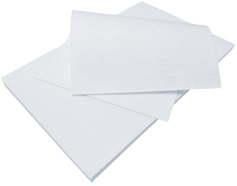 Jtnohx Weiße Filzblätter, Farbiger Filzstoff zum Basteln, 12 Stück 1mm Dicker 20x30cm Weicher Stoff Quadratisch zum Basteln DIY und Nähen