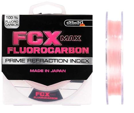 ASARI B/100m ASARI Suna FC Pink 0, 30 mm für Angler, ideal für anspruchsvolles Angeln, mit Ref. LASUP30