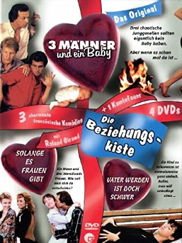 3 Männer und ein Baby - Solange es Frauen gibt - Vater werden ist doch schwer - 3 DVDs & Kaminfeuer DVD in aufwendiger Box