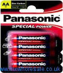PANA RED ZINC Battery AA 4PK