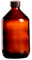 10 x Braunglasflasche 500ml / Medizinflasche inkl. Standard-Schraubverschluss braun DIN 28