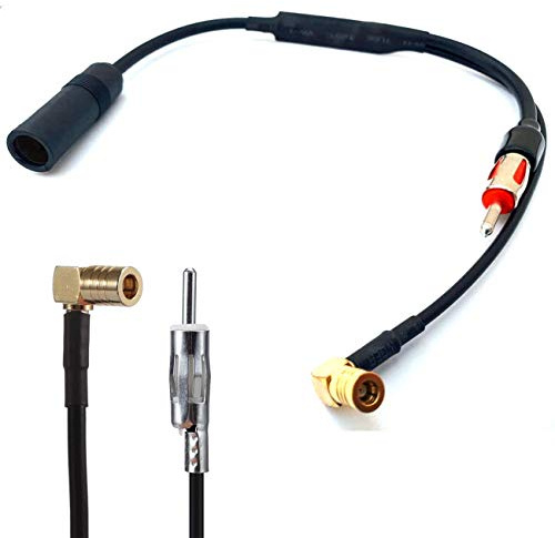 DAB Antenenadapter Spliter für Autoradio Dach Kfz Pkw DAB DIN/SMB Stecker