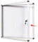 Swansea Schaukasten 6x DIN A4 Abschliessbar Innen, Infokasten Plakatschaukasten, Magnetische Rückwand, mit Stabiler Alu Rahmen & Acrylglas