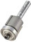 Trend Professional Guided Trimmer, 1/4 Inch Shank, 18.2mm Cut Diameter, 14mm Cut Length, 18.2mm Bearing, Tungsten Carbide Tipped, 46/211X1/4TC