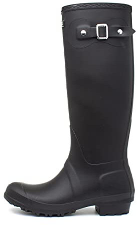 Cotswold Sandringham Gürtelschnalle-bis Gummistiefel/Damenstiefel/Wetter Gummistiefel - Schwarz, 40