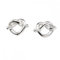 Beginnings Damen-Ohrstecker Brezel, Silber
