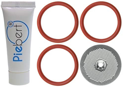 Piebert Pflegeset 200915 (5-teilig) für alle DeLonghi Brühgruppen inkl. Anleitung [QR-Code]