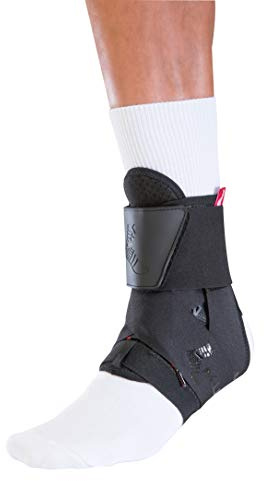 Mueller Sports Medicine 48884 The ONE Ankle Brace Premium Gr.XL, Xlarge, Schwarz