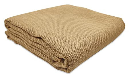 Panini Tessuti, Toile de Jute en Fibre Naturelle – Chutes de 2 – 5 – 10 mt x 1,40 mt en Hauteur