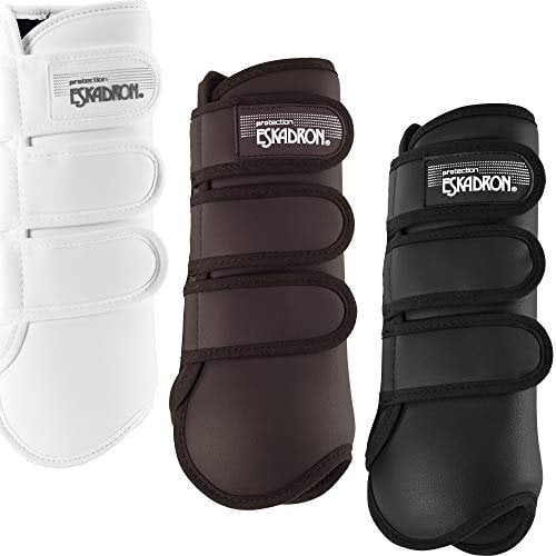 Eskadron Gamaschen Allround in 2er Set für hinten, Farbe:Black