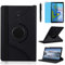 Funda para Samsung Galaxy Tab S4 de 10.5'' 2018 (SM-T830 SM-T835 SM-T837), rotación de 360 Grados, Cubierta Protectora Inteligente con lápiz Capacitivo, película de Pantalla (Black)