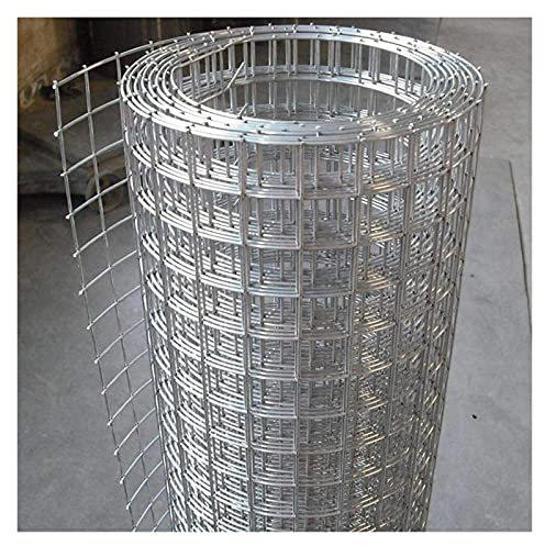 Stainless steel wire mesh 1m height SS304 stainless steel welded wire mesh Edging Plant Bordering Lawn Macrame Fence for garden protecting pet animal Excellent anti-corrosion and anti-rust defense
