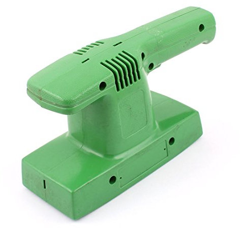 Ruilogod Tool électrique Couvercle de coquille en plastique Vert pour Makite 9035 Sander