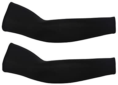 Voarge Mangas del Brazo Mangas Enfriamiento de Protección UV Largo Mangas de Sol para Conducir Ciclismo Baloncesto Golf para Hombre Mujere