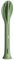 KLIKK POCKET Besteck-Set 3-teilig nature leaf green