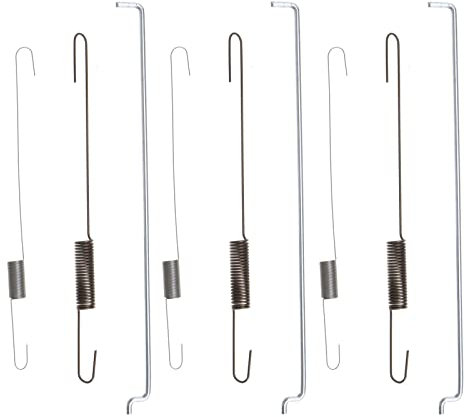 YINETTECH 3 Sets Throttle Return Spring Set 16555-ZE1-000 16555-883-010 16561-ZE1-020 Compatible with GX120 GX140 GX160 Throttle Governor Link Rod Speed Return Spring