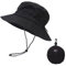 1 Uds. Sombrero De Pescador Plegable, Sombrero De Visera Plegable, Sombrero De Verano con Protección UV De ala Ancha para Sombrilla Al Aire Libre