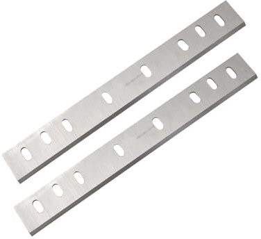 easyhaha 2pcs 10 Inch Planer Blades HSS Thickness Planer Blade Replacement 263x32x3mm Woodworking Planing for Ryb AP10