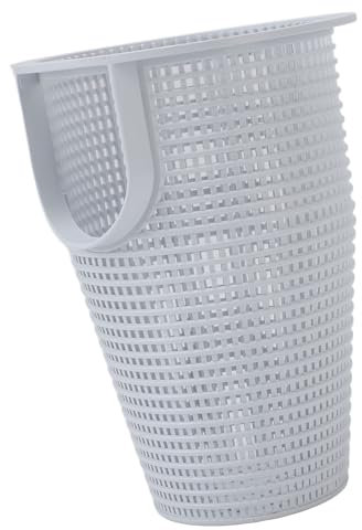 Beufee Pool Pump Basket, ABS Pool Filter Basket Replacement Pool Skimmer Basket Turbocharger Replacement for 3hp 4hp 2400gph