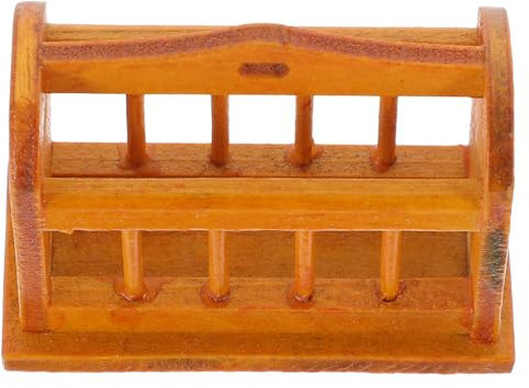 Toddmomy Miniatur Möbel Modell Holz Buchkorb Für Puppenhaus Dekoration Miniaturmöbel Für Perfektes Zubehör Für Wohnzimmer Esszimmer Oder Schlafzimmergestaltung