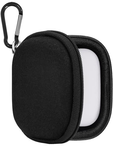 Geekria Shield Earbuds Case Compatible with Sony WF-1000XM6, XM4, WF-C700N, Replacement Hard Shell Travel Carrying Bag (Black)