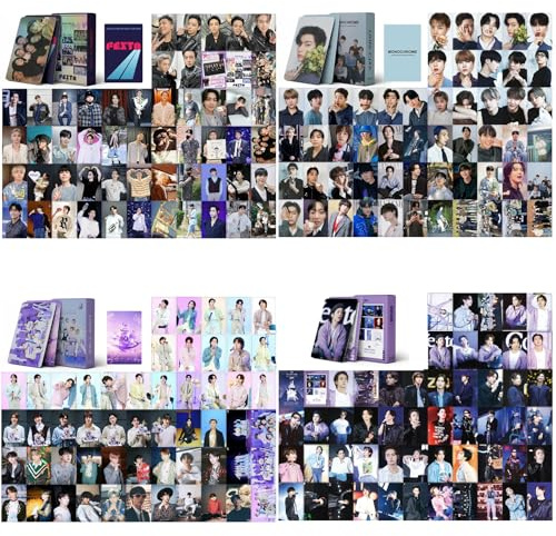 Boys Band Coréen Lomo Lot de 220 Cartes Photo, Album Born Merch Cartes | Cartoline Fotografiche Cadeau pour ARMY Fans