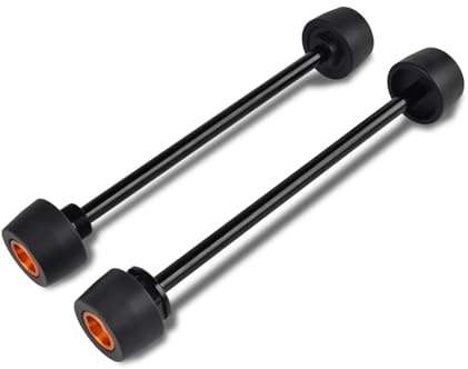 Sturzschutz Für KTM SMCR 690 SMC R 2019-2023 Duke 2008-2019 Vorne Hinterachse Slider Herbst Schutz Für Husqvarna 701 Supermoto Vitpilen Motorradteile(Orange)