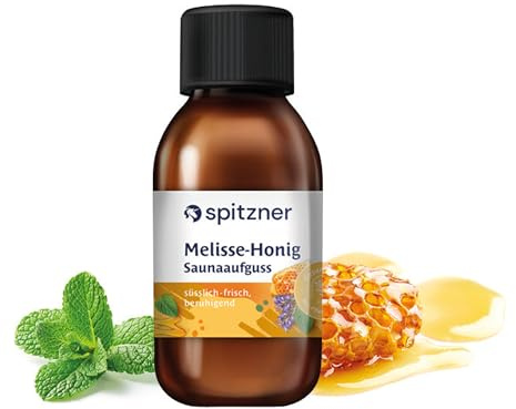 Spitzner Saunaaufguss Melisse-Honig 125 ml Wellness Sauna Aufguss Wellnessaufguss