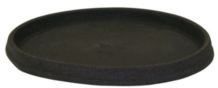 Floralo Untersetzer Terni frostsicher, rund, schwarz / granit, 43 cm, 40.5