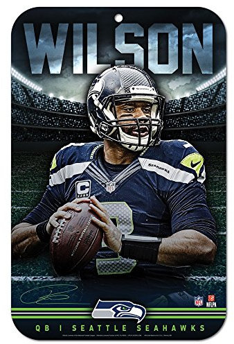 WinCraft NFL Seattle Seahawks Russell Wilson Schild