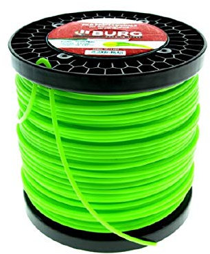 D. 3,3 MM X 204 MT - TONDO - FILO DECESPUGLIATORE VERDE BOBINA TESTINA GIARDINO