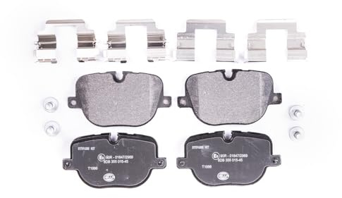 HELLA 8DB 355 015-451 Bremsbeläge - für Verschleißwarnanzeige vorbereitet