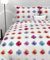 Heckett & Lane Baumwoll Bettwäsche Gwyneth I Größe 135 x 200cm 80x80 I Farbe Weiß Blüten