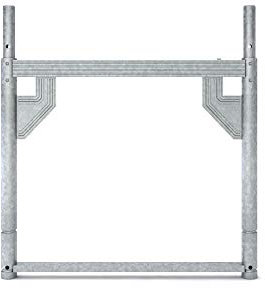 Stahl Vertikalrahmen quadro 0,66 m x 0,73 m original Altrad assco quadro✓ made in Germany✓ Baugerüst Gerüst