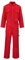 Supertouch 51206 Basic Coverall, Polycotton, 3X-Large, Red