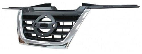 TVP Trade Vehicle Parts.co.uk Compatible With Front Main Grille Black With Chrome Moulding For Nissan Juke 2010-2014