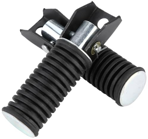 Vobor Repose Pieds Arriere, Paire de Pour Passager Arrière Moto Pédale Suzuki GN125 / QJ25 / GS125 / GT125-5