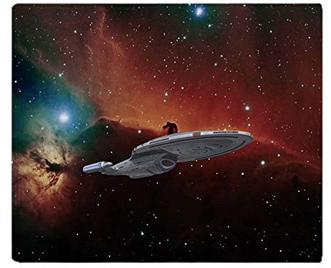 YISUMEI Decke StarTrek Voyager Pferdekopf Kuscheldecken Weich Flanell Fleecedecke Bettüberwurf(125x150cm)