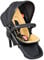 Phil&teds double kit™/Zweitsitz passt für Kinderwagen Dot, Sport, Dash, Voyager V6 2019+ mit Sitzauflage in der Farbe butterscotch