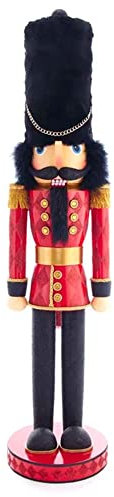 Kurt S. Adler 36-Inch Hollywood Royal Soldier Nutcracker Nussknacker, Mehrfarbig
