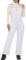 GEMYSE Damen Skihose Winter Schneehose Wasserdicht Winddicht mit verstellbaren Trägern Overall (Weiß,XL)