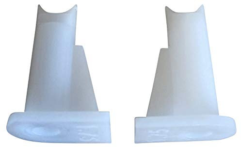 3DPLady | Titan Extruder Steering Tube (Führungsrohr für Extruder) 2er Set (weiss) passend für Artillery Sidewinder X1 / Artillery Genius