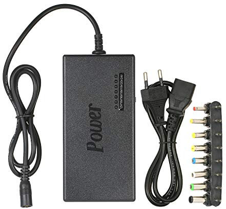 90W Chargeur Universel Geevorks Chargeur Ordinateur PC Portable Universel 12V/15V/16V/18V/19V/20V/24V pour Ordinateur Portable HP Lenovo ASUS Acer Toshiba Dell Sony Fujitsu Samsung JBL,1.8M