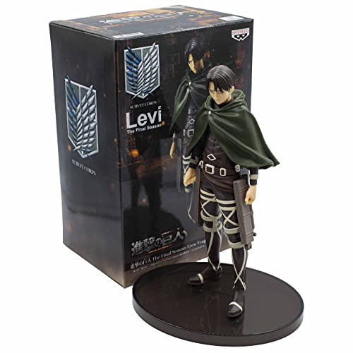 BANPRESTO Statue Levi Ackermann Letzte Saison 16Cm