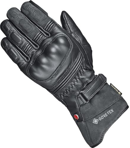 Held Springride Lederhandschuh Lang – Motorradhandschuhe – Gore-Tex – Schwarz