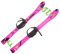 molti KINDERSKI SKI für Kinder mit BINDUNG mit Stöcken 5 Farben 90 cm (Rosa)